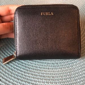 Furla compact leather wallet